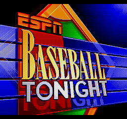 ESPN - Baseball Tonight Title Screen